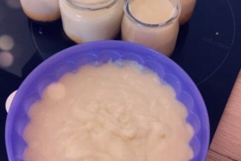 Cliquez pour zoomer ! Gâteau de semoule aux raisins secs au Thermomix