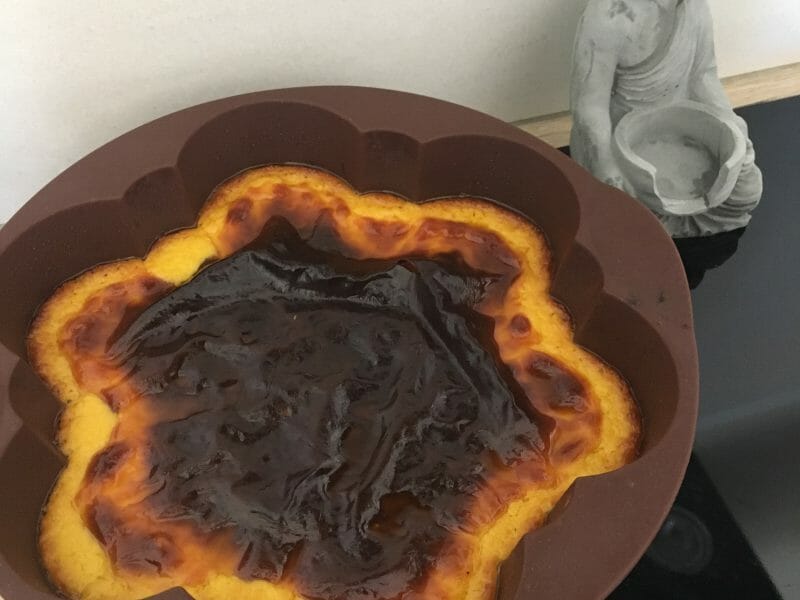 Cliquez pour zoomer ! Flan pâtissier sans pâte Thermomix par Crousnetta