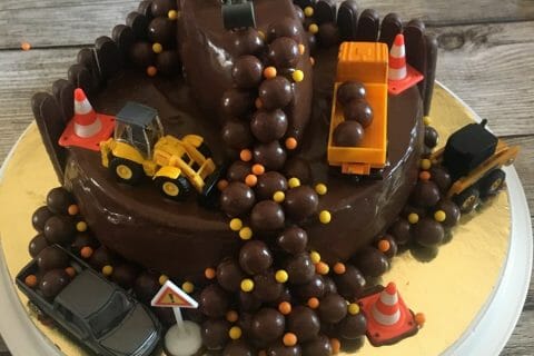 Gâteau au chocolat des écoliers au Thermomix - Cookomix