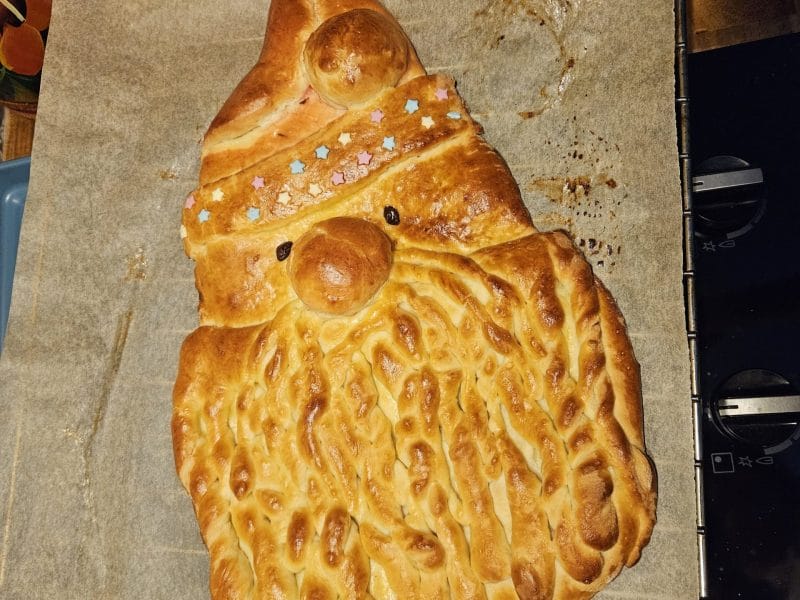 Cliquez pour zoomer ! Brioche Père Noël Thermomix par Cindy83340