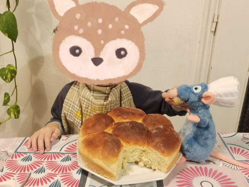 Cliquez pour zoomer ! Brioche au yaourt et à la vanille Thermomix par Koalamas