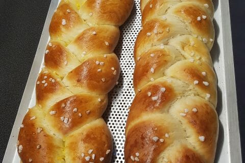 Cliquez pour zoomer ! Brioche tressée à la mie filante Thermomix par Imdode