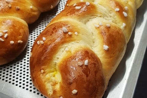 Cliquez pour zoomer ! Brioche tressée à la mie filante Thermomix par Imdode