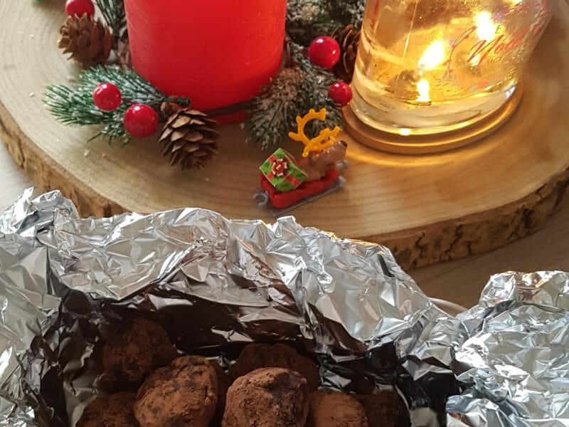 Cliquez pour zoomer ! Truffes au chocolat Thermomix par Imdode