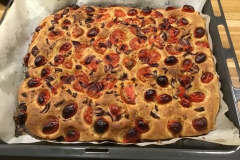 Cliquez pour zoomer ! Focaccia des Pouilles Thermomix par AudreyC