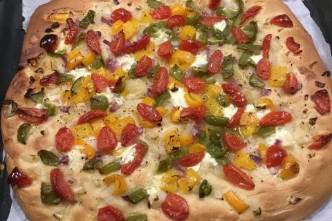 Cliquez pour zoomer ! Focaccia aux oignons Thermomix par AudreyC