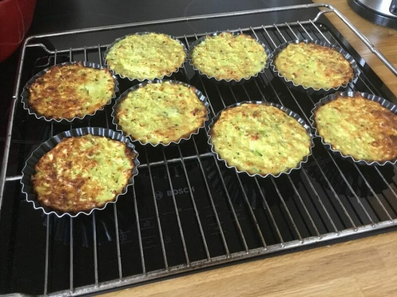 Cliquez pour zoomer ! Paillassons de courgettes Thermomix par AudreyC