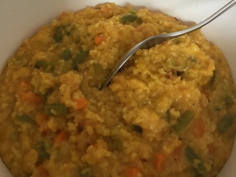 Cliquez pour zoomer ! Riz safrané aux petits légumes Thermomix par AudreyC