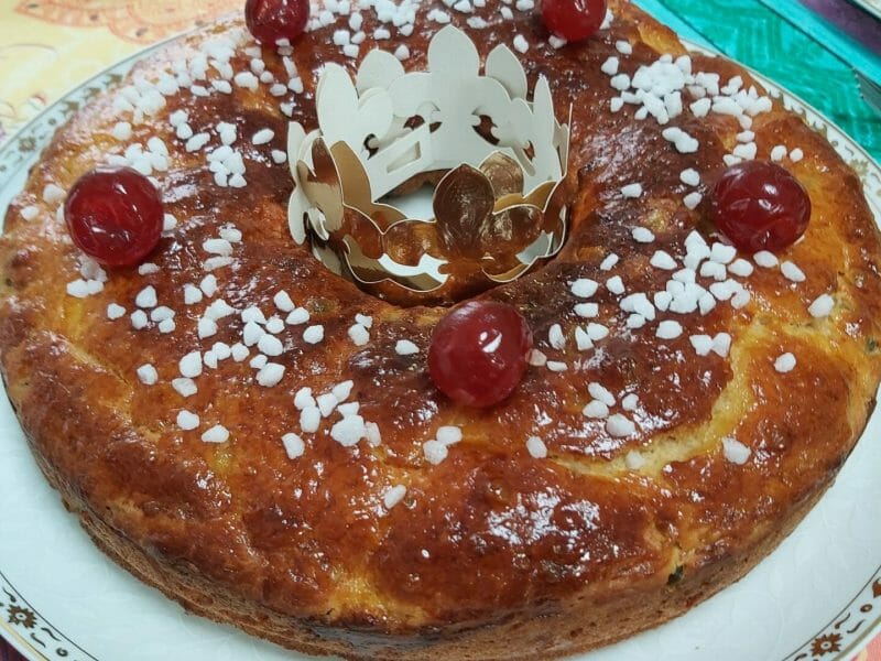 Cliquez pour zoomer ! Couronne des rois Thermomix par Manoucuisine