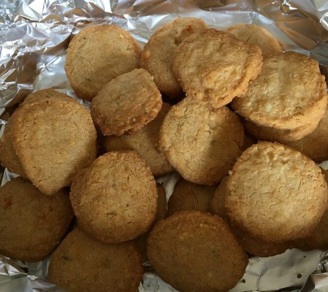 Cliquez pour zoomer ! Sablés au parmesan Thermomix par Carolamix