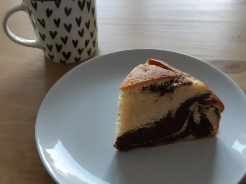 Cliquez pour zoomer ! Marbré au chocolat Thermomix par Val13