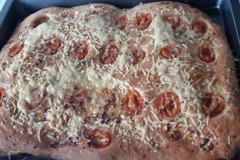 Cliquez pour zoomer ! Focaccia des Pouilles Thermomix par Val13