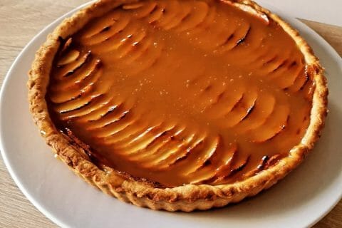 Cliquez pour zoomer ! Tarte pom’pote et caramel beurre salé Thermomix par Camelia.n