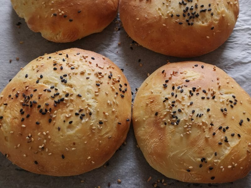 Cliquez pour zoomer ! Pains hamburger Thermomix par Laulu