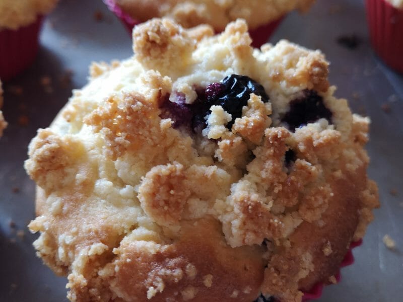 Cliquez pour zoomer ! Muffins aux myrtilles Thermomix par Laulu