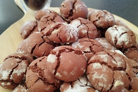 Cliquez pour zoomer ! Craquelés au chocolat Thermomix par Laulu