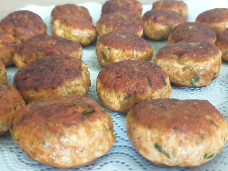 Cliquez pour zoomer ! Boulettes de poulet aux olives Thermomix par Rachtol