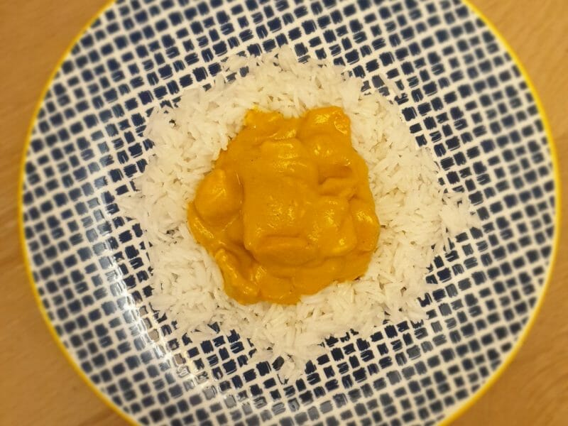 Cliquez pour zoomer ! Poulet coco aux 3 épices Thermomix par Rachtol