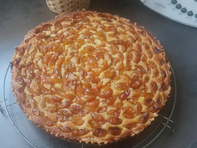 Cliquez pour zoomer ! Tarte aux mirabelles Thermomix par Carole57