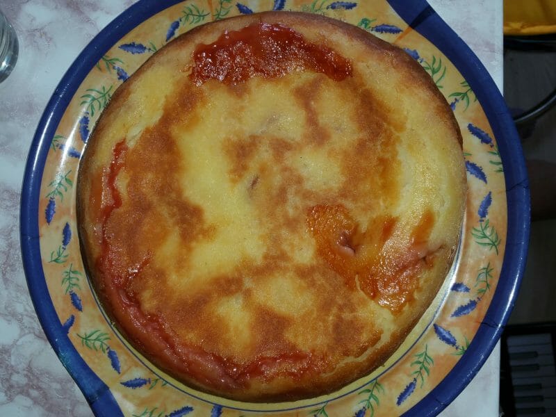 Cliquez pour zoomer ! Clafoutis aux fraises Thermomix par JeanNO