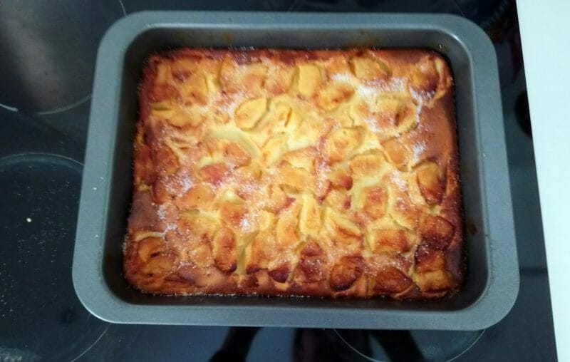 Flognarde aux pommes au Thermomix