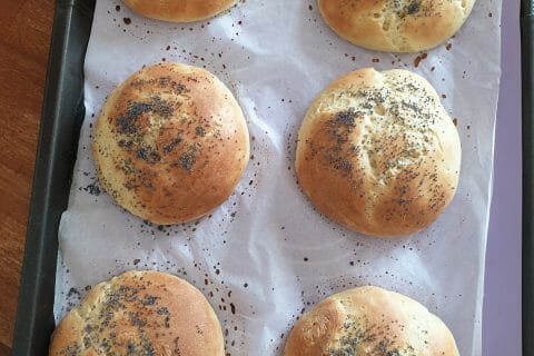 Cliquez pour zoomer ! Pains hamburger Thermomix par Marion.lab