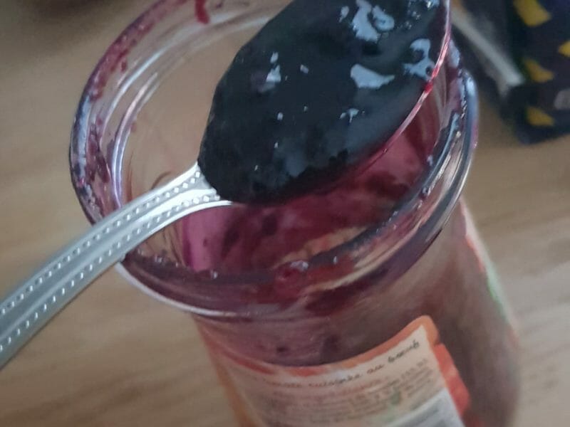 Cliquez pour zoomer ! Confiture de myrtilles Thermomix par Aurelili30