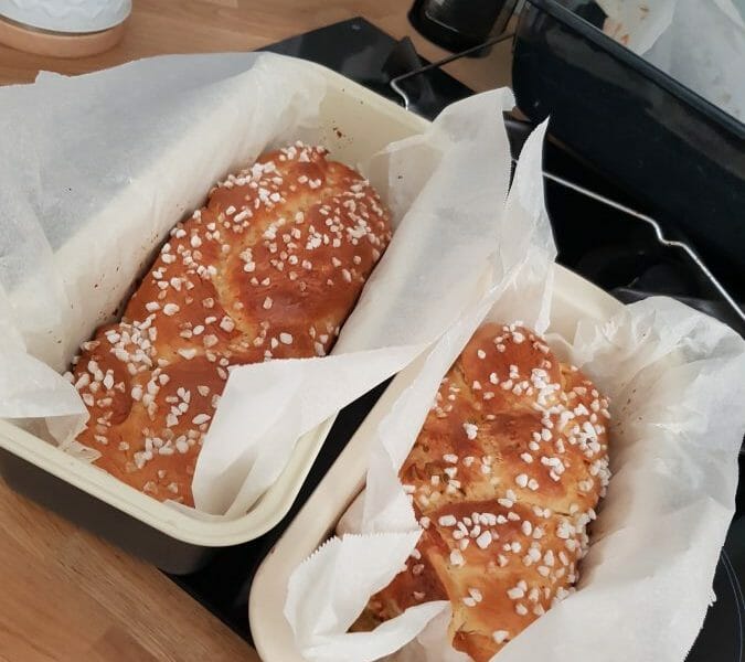 Cliquez pour zoomer ! Brioche tressée à la mie filante Thermomix par Aurelili30