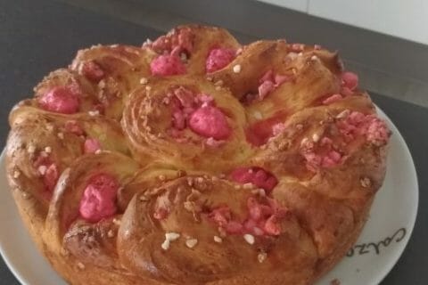 Cliquez pour zoomer ! Brioche aux pralines roses Thermomix par Nectar88