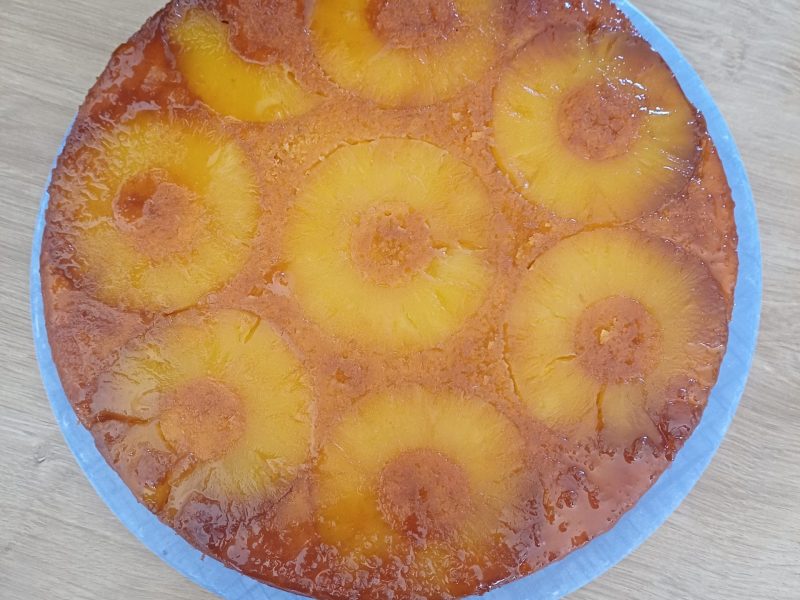 Cliquez pour zoomer ! Gâteau renversé à l’ananas Thermomix par steffy1979
