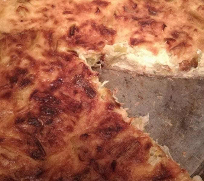 Cliquez pour zoomer ! Tarte aux poireaux Thermomix par Nathouuu