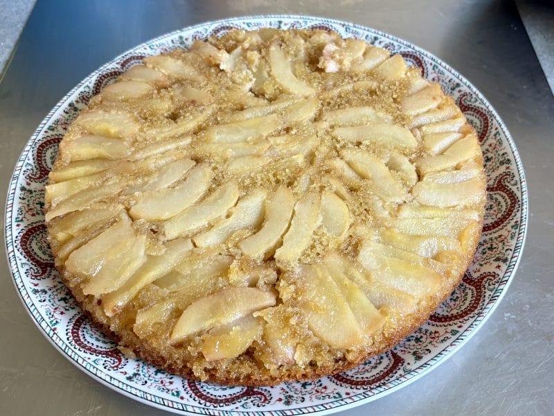 Cliquez pour zoomer ! Gâteau renversé aux poires Thermomix par Ousseau