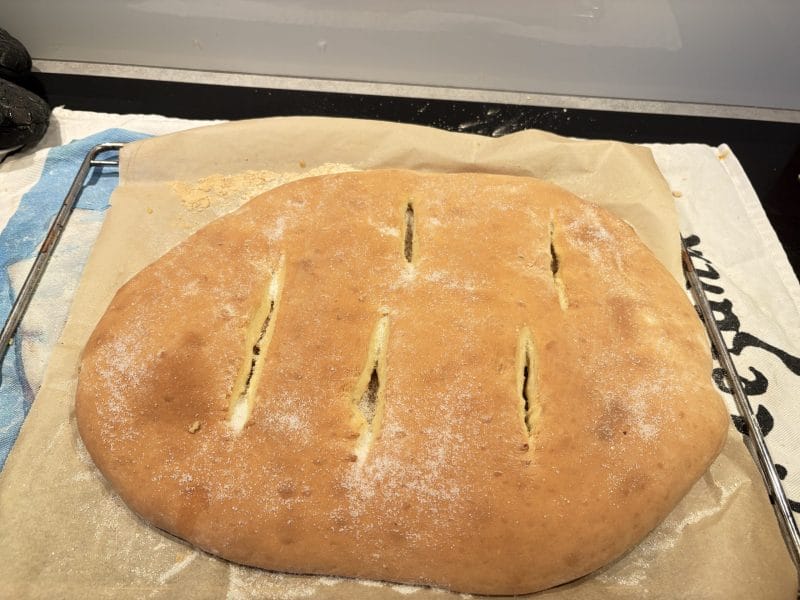 Cliquez pour zoomer ! Pompe de Noël à l’huile d’olive Thermomix par Ousseau