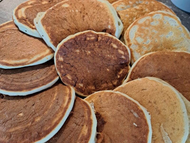 Cliquez pour zoomer ! Pancakes à la banane Thermomix par jcblaura