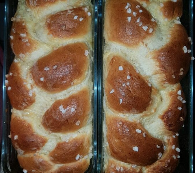 Cliquez pour zoomer ! Brioche tressée à la mie filante Thermomix par Elisatm6
