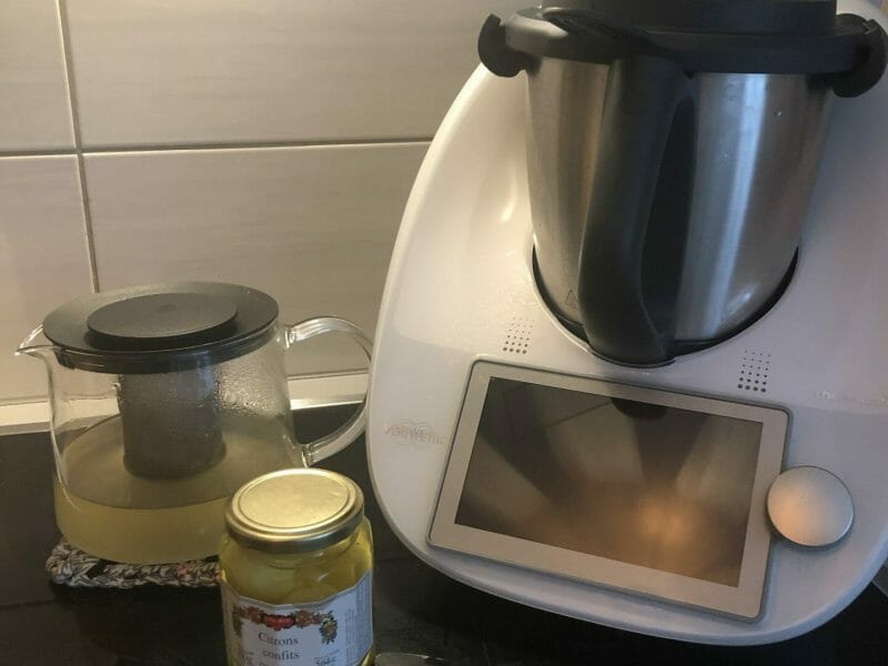 Cliquez pour zoomer ! Infusion citron, gingembre et miel Thermomix par Rafael