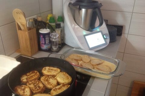 Cliquez pour zoomer ! Pain perdu au Thermomix