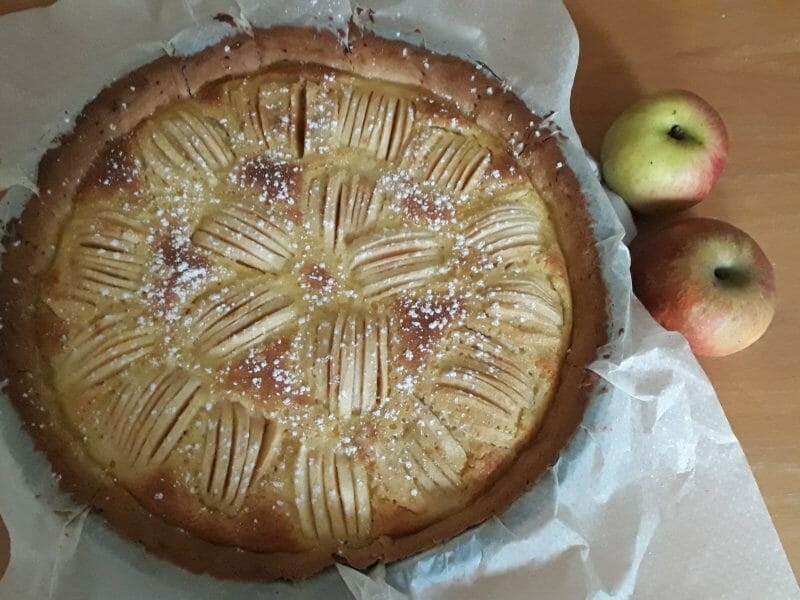 Cliquez pour zoomer ! Tarte normande aux pommes Thermomix par LauraR91