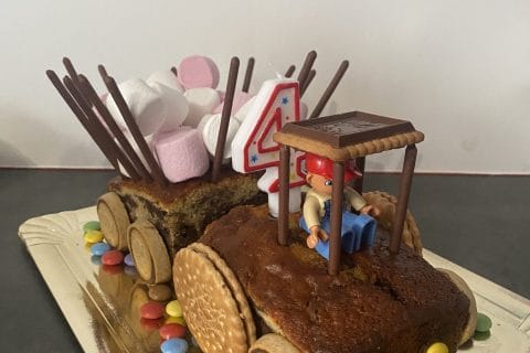 Cliquez pour zoomer ! Marbré au chocolat Thermomix par ninaddr