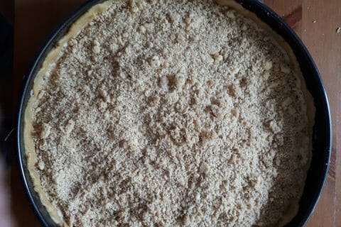Cliquez pour zoomer ! Tarte aux pommes façon crumble Thermomix par Manu3100p