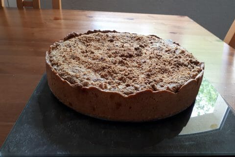 Cliquez pour zoomer ! Tarte aux pommes façon crumble Thermomix par Manu3100p