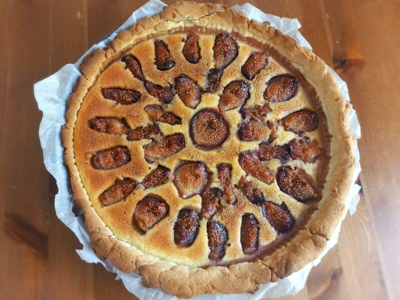 Cliquez pour zoomer ! Tarte aux figues Thermomix par Manu3100p