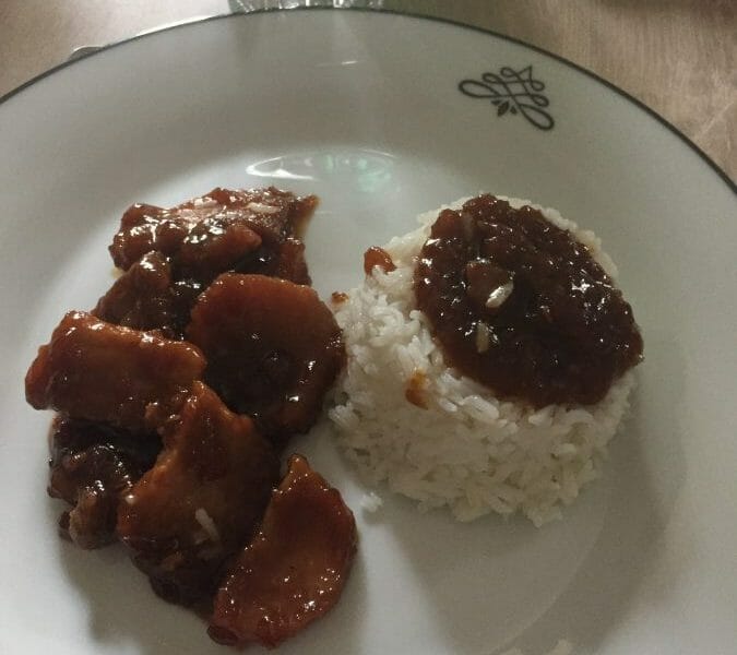 Porc au caramel au Thermomix Cookomix