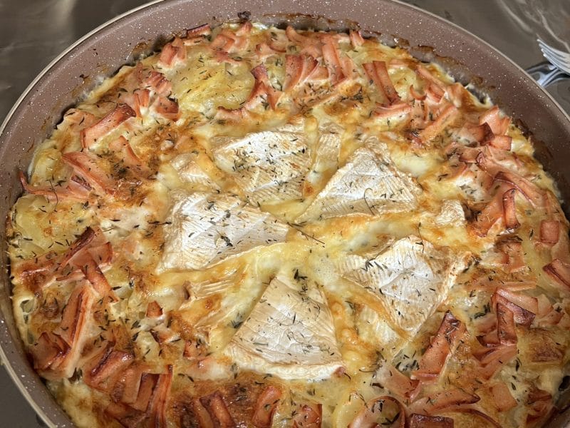 Cliquez pour zoomer ! Gratin de pommes de terre à la normande Thermomix par Marifati