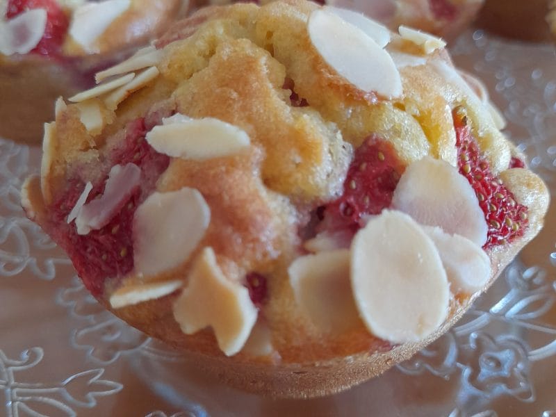 Cliquez pour zoomer ! Gâteau amandes et fruits rouges Thermomix par Stefk