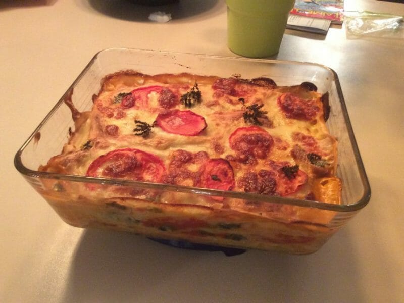 Cliquez pour zoomer ! Lasagnes épinards et chèvre Thermomix par dgidgie
