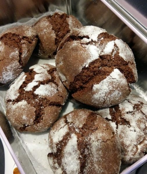 Cliquez pour zoomer ! Craquelés au chocolat Thermomix par Delph 69