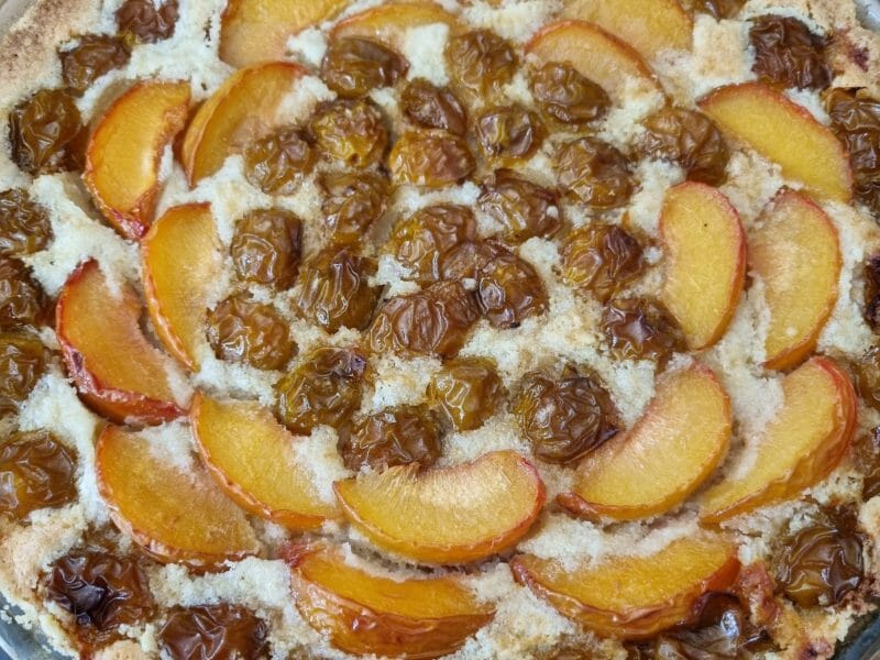 Tarte aux mirabelles Thermomix par Delph 69