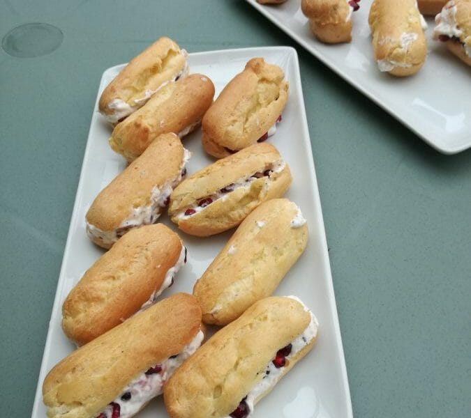 Cliquez pour zoomer ! Mini éclairs au saumon fumé Thermomix par François