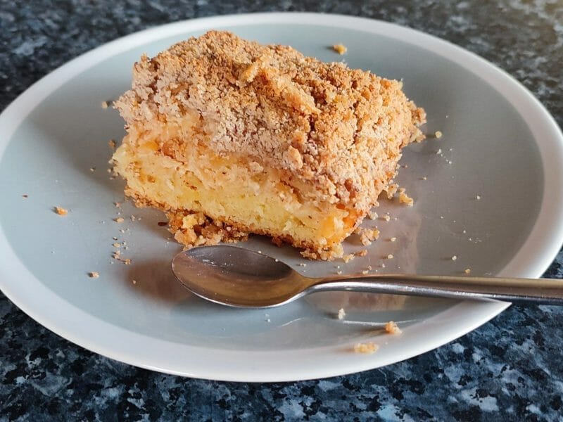 Cliquez pour zoomer ! Tarte aux pommes façon crumble Thermomix par François